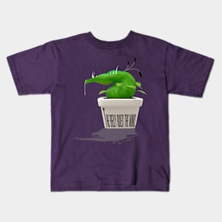 Fat Plant Asphalt Kids T-Shirt